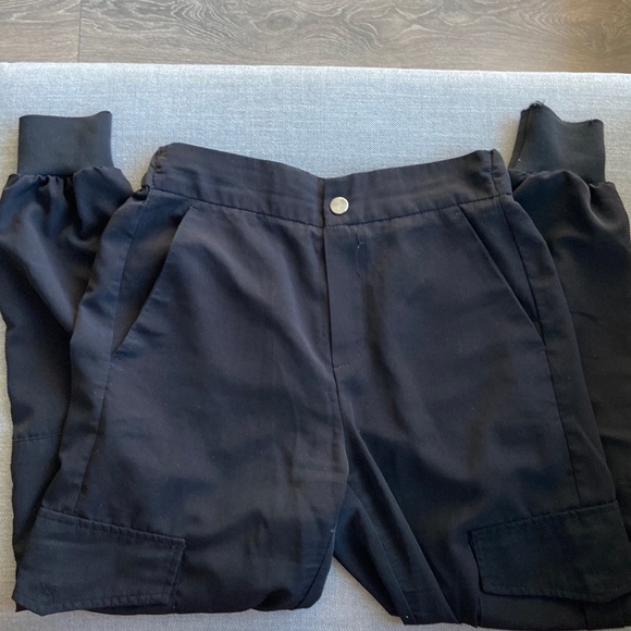 Army style Zara black pants in size xs. - Picture 1 of 3